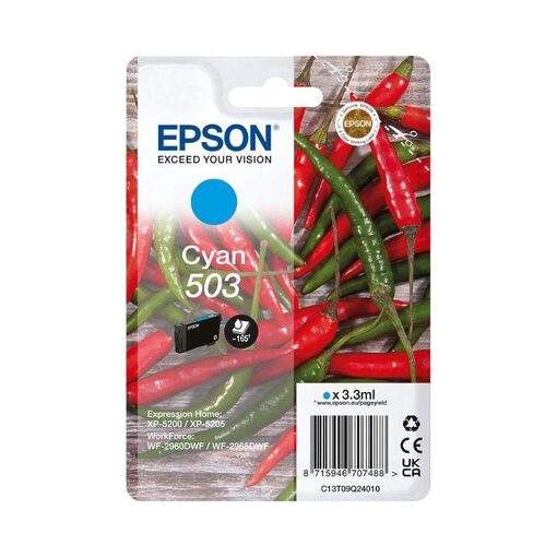 EPSON 503 Tintenpatrone cyan C13T09Q24010 Epson XP-5200