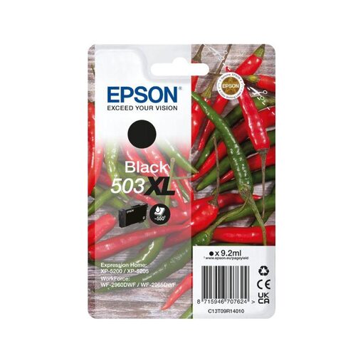 EPSON 503XL Tintenpatrone black C13T09R14010 Epson XP-5200