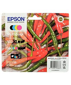 EPSON 503XL/503 Tintenpatrone black cyan magenta yellow C13T09R94010 Epson XP-5200