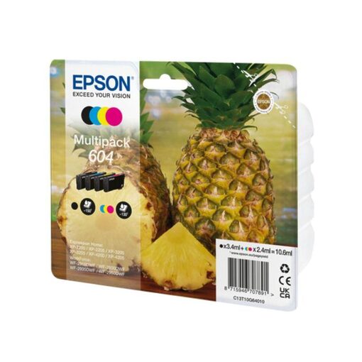 EPSON 604XL Tintenpatrone black cyan magenta yellow C13T10H64510 Epson XP-2200