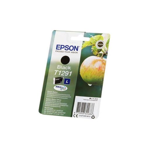 Epson Ink Cart. C13T12914012 für Stylus SX230/235W/420W/ 425W/430W/435W/438W/440W/445W/ 525WD/620FW/B42WD/BX305F/305FW/ 320FW/525WD/535WD/625FWD/630FW/ 635FWD/925FWD/935FWD/WF7015/ 7515/7525 black