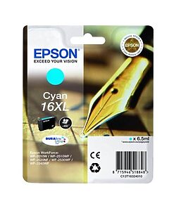 Epson Ink Cart. DURABrite C13T16324012 für WF2010/2510/2520/2530/2540 cyan XL