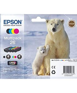 Epson Ink Cart. Claria Premium C13T26164010 für Expression Premium XP-510/600/610/615/ 700/710/800/810 Multipack (Bk