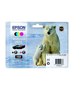 Epson Ink Cart. Claria Premium C13T26364010 für Expression Premium XP-510/600/610/615/ 700/710/800/810 Multipack XL (Bk