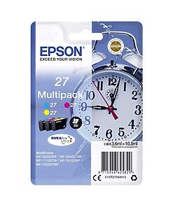 Epson Ink Cart. C13T27054012 für WF-3620DWF/3620WF/ 3640DTWF/7110DTW/7610DWF/ WF-7620DTWF (C/M/Y)