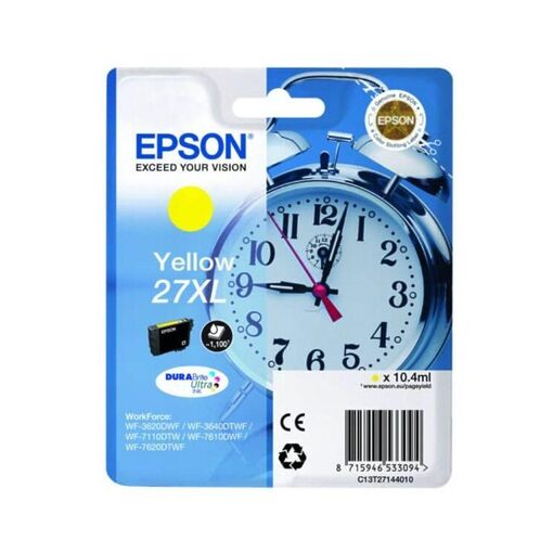 Epson Ink Cart. C13T27144012 für WF-3620DWF/3620WF/3640DTWF/ 7110DTW/7610DWF/7620DTWF Yellow XL