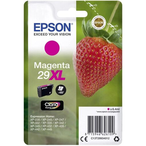 Epson Ink Cart. C13T29934012 für Expression Home XP-235/ 332/335/432/435 magenta XL