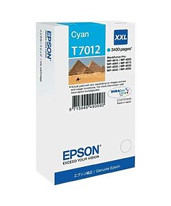 Epson Ink Cart. C13T70124010 für WP4000/4015/4095/4515/ 4525 XXL cyan