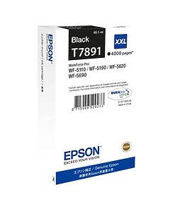 Epson Ink Cart. C13T789140 für WorkForce Pro WF-4630DWF/ WF-4640DTWF/WF-5110DW/WF-5100/ WF-5190/WF5620DWF/WF-5690DWF black XXL