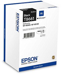 Epson Ink Cart. C13T866140 für WorkForce Pro WF-M5190DW/ M5690DWF Black