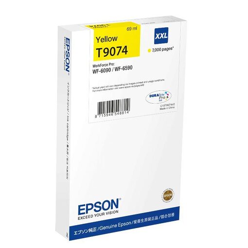 Epson C13T90744N / T9074N Gelb Tinte