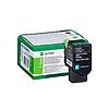 Lexmark Return Print Cart. C2320C0:C2325/C2425/C2535/ MC2325/MC2425/MC2535/MC2640 cyan