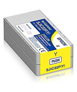 Epson Ink Cart. SJIC22P(Y) - Yellow Original - Tintenpatrone (C33S020604)