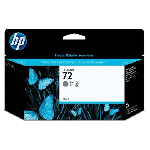 HP Ink Cart. C9374A No.72 für Design Jet T1100/ T610 grey Vivera 130ml