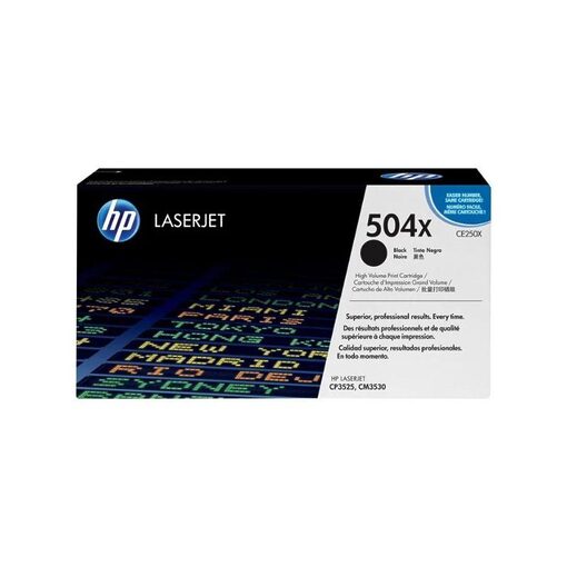 HP Toner-Cartridge High capacity No. 504X black