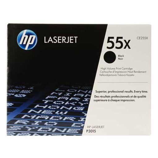 HP Toner Cart. CE255X für LJ P3015 black high capacity