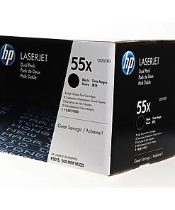 HP Toner Cart. CE255XD für LJP3015 black high capacity (Twin Pack)