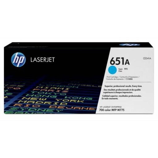 HP Toner Cart. CE341A (651A) für LJ 700/775 cyan