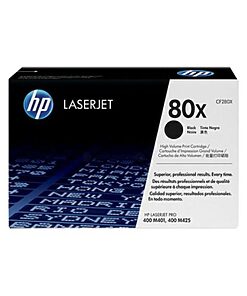 HP Toner-Cartridge High capacity No. 80X black