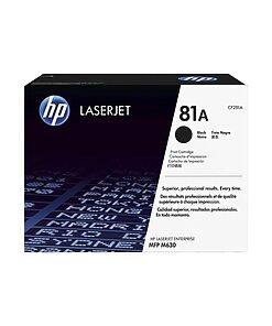 HP Toner Cart. CF281A (81A) LJ M630/M604/M605/M606/ MFP M630 black