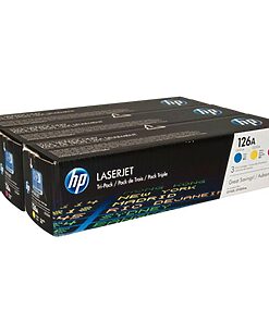 HP Toner Cart. CF341A (126A) für LJ Pro100/CP1020/1025/ 1025NW Rainbow Pack (C/M/Y) (CE311A/CE312A/CE313A)