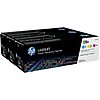 HP Toner Cart. CF371AM (128A) für LJ CM1415/1415NF/CP1525 Rainbow Pack (C/M/Y) (CE321A/CE322A/CE323A)