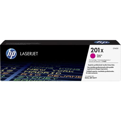 HP Toner Cart. CF403X (201X) für LJ Pro M252n/M252dw/ M277n/M277dw magenta high capacity