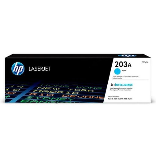 HP Toner-Cartridge standard capacity No. 203A cyan