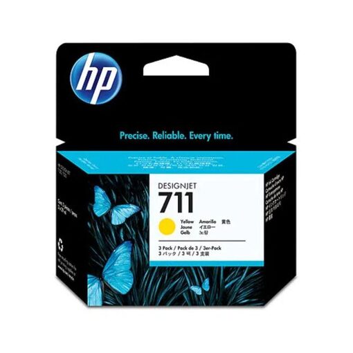 HP Ink Cart. CZ136A für DJ T120/T520 yellow (3x29ml)