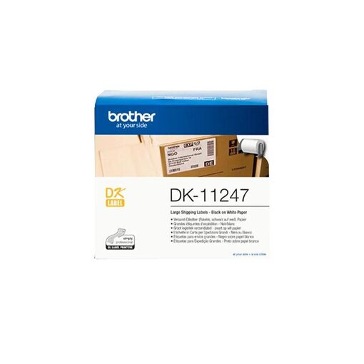 Brother Versand-Etiketten DK-11247 für QL-500/550/560VP/ 580N/650TD/700/710W/720NW/800/ 810W/820NWB/1050/1050N/1060N/ 1100/1110NWB (103x164mm) (180Stk.)