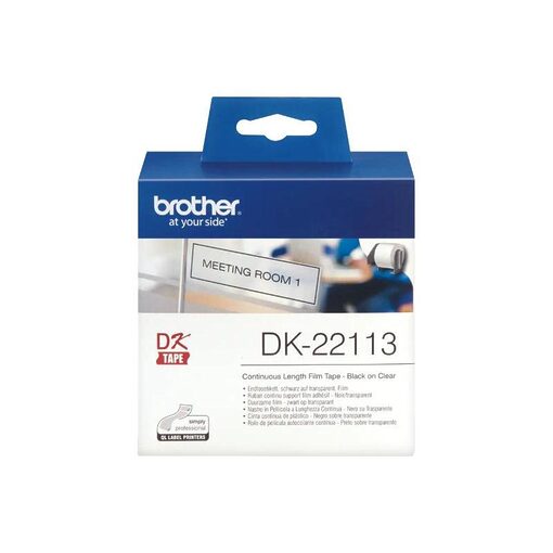 Brother Adress-Etiketten DK-22113 transparent (62mm)