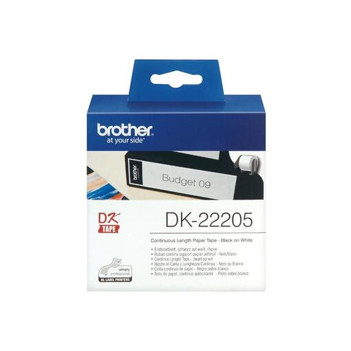 Brother	Adress-Etiketten DK-22205 für QL-500/550 (62mm)