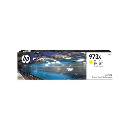 HP Ink Cart. F6T83AE No. 973XL für PageWide Pro 452/477/ P5520/P57750 yellow high capacity