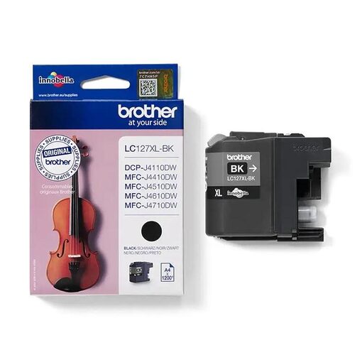 Brother Ink Cart. LC-127XLBK für MFC-J4510DW/-4410DW/ -J4610DW/-J4710DW/DCP-J4110DW black