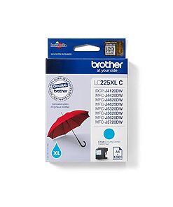 Brother Ink Cart.LC-225XLC high capacity für MFC-J4420DW/J4620DW MFC-J5320DW/5620DW/J5625DW/ 5720DW cyan