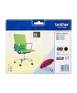 Brother Ink Cart. LC-229XLVALBPDR Value Pack für für MFC-J5320DW/J5620DW/ J5625DW/J5720DW high capacity (bk/c/m/y)