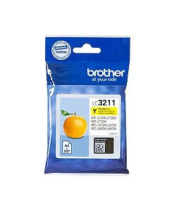 Brother Ink Cart. LC-3211Y für DCP-J572DW/J772DW/J774DW/ MFC-J491DW/J497DW/J890DW/ MFC-J895DW yellow