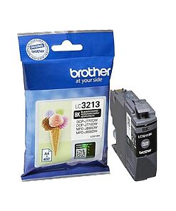 Brother Ink Cart. LC-3213BK für DCP-J572DW/J772DW/J774DW/ MFC-J491DW/J497DW/890DW/J895DW black high capacity