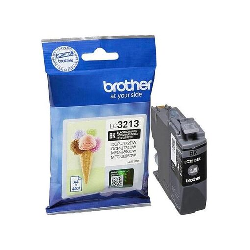 Brother Ink Cart. LC-3213BK für DCP-J572DW/J772DW/J774DW/ MFC-J491DW/J497DW/890DW/J895DW black high capacity