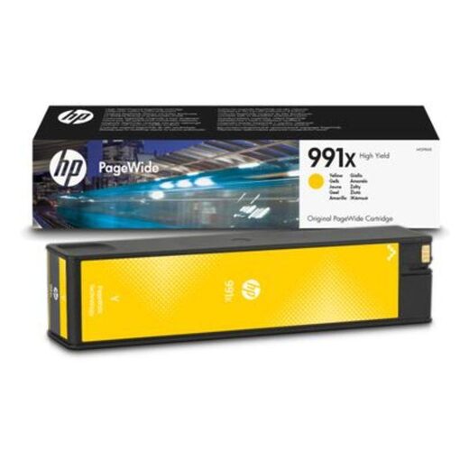 WHP Ink Cart. M0J98AE No. 991X für PageWide Managed P77740dw/ P77750z/Pro 750dw/772dn/777z yellow high capacity