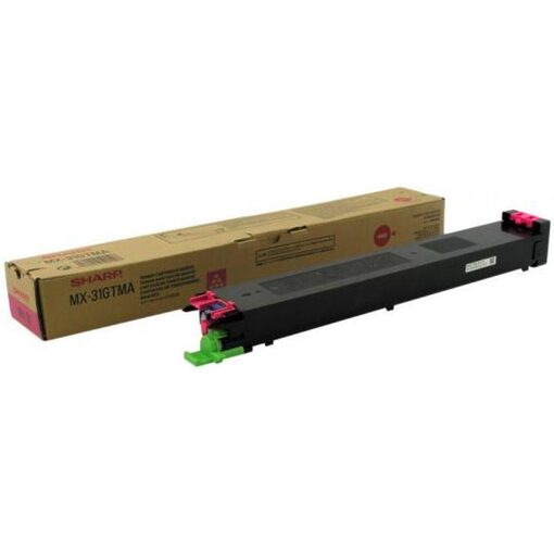 Sharp Toner MX-31GTMA für MX2301N/2600/3100/4100N/ 4101N/5000N/5001N magenta