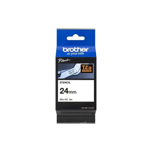 Brother P-touch STE151 black (3m x 24mm)