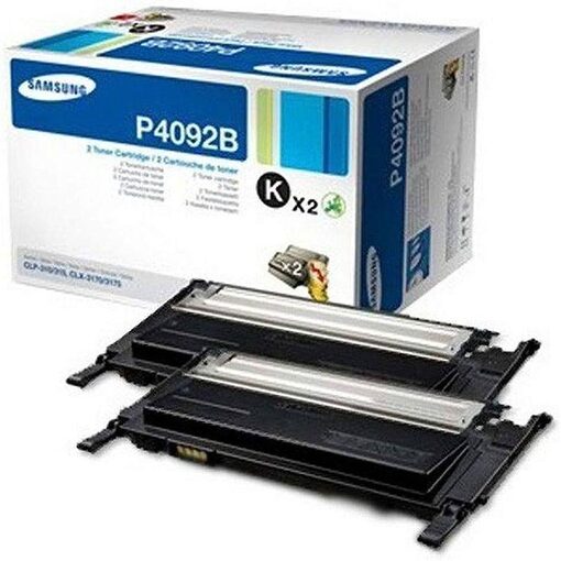 Samsung Toner CLT-P4092B Twin Pack für CLP-310/ CLP-310N/CLP-315/CLX-3170/ CLX-3175FN black (CLT-P4092B/ELS)(SU391A)