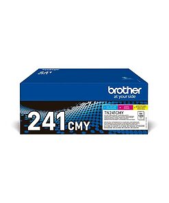 Brother Toner Mulitpack TN-241CMY für HL-3140CW/-3150CDW/-3170CDW/ MFC-9140CDN/-9330CDW/-9340CDW/ DCP-9020CDW cyan