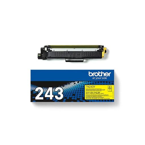 Brother Toner TN-243Y für DCP-L3510CDW/-L3550CDW/ HL-L3210CW/-L3230CDW/-L3270CDW/ MFC-L3710CW/-L3730CDN/ -L3750CDW/-L3770CDW yellow