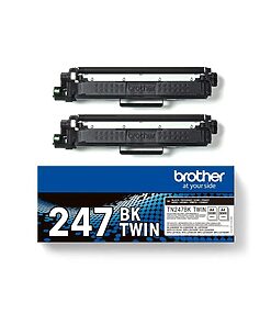 Brother Toner TN-247BKT TWIN Pack DCP-L3510CDW/-L3550CDW/ HL-L3210CW/-L3230CDW/-L3270CDW/ MFC-L3710CW/-L3730CDN/ -L3750CDW/-L3770CDW black