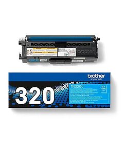 Brother Toner TN-320C für HL-4150CDN/4570CDW/4570CDWT// MFC-9970CDW cyan