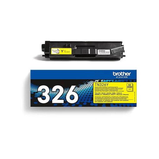 Brother Toner TN-326Y für HL-L8250CDN/L8350CDW/DCP-L8400 CDN/L8450CDW/MFC-L8650CDW/ L-8850CDW high capacity Yellow