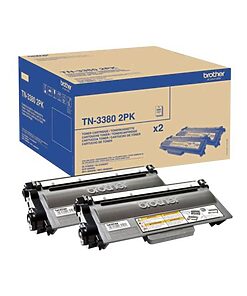 Brother Toner TN3380TWIN für HL-5440D/-5450DN/-5450DNT/ -5470DW/-6180DW/DCP-8110DN -8250DN/MFC-8510DN/-8520DN/ -8950DW