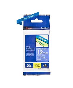 Brother P-touch TZE535 blue/white (8m x 12mm)